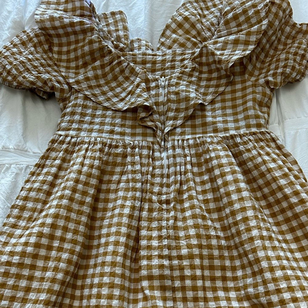 Yellow summer dress